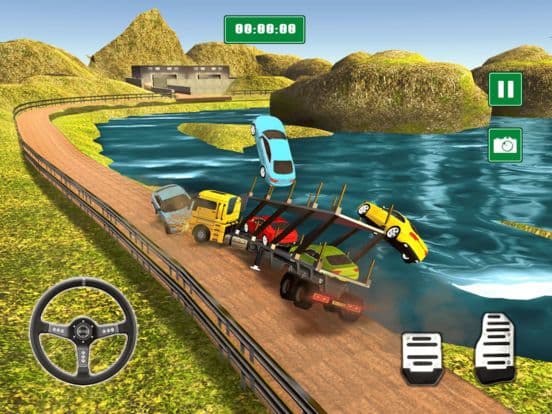 Truck Driving Car Transport screenshot 4