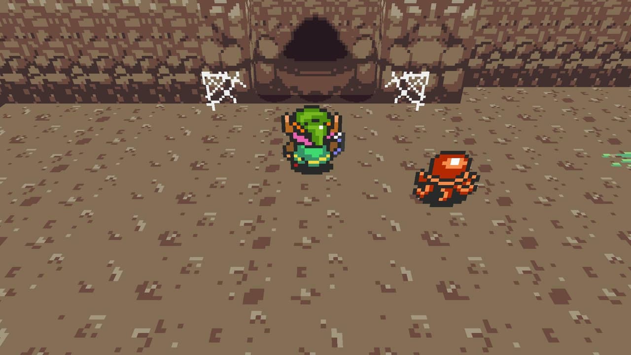 Paper Zelda RPG screenshot 2