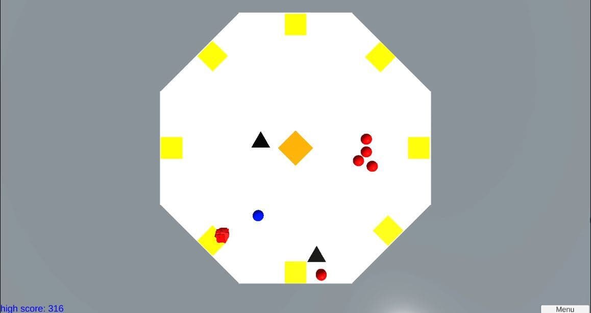 Avoiding Red Balls screenshot 3