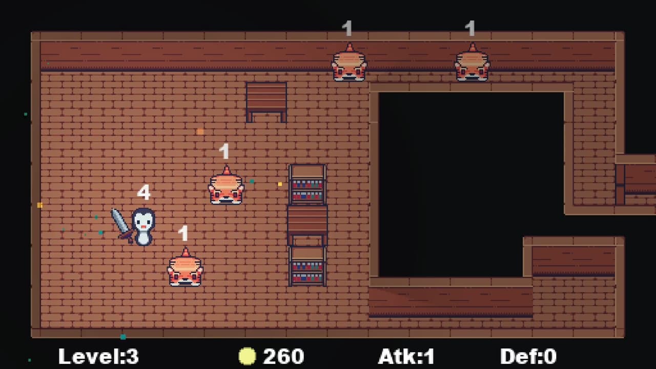 Strategy game but with a penguin who has a sword screenshot 2
