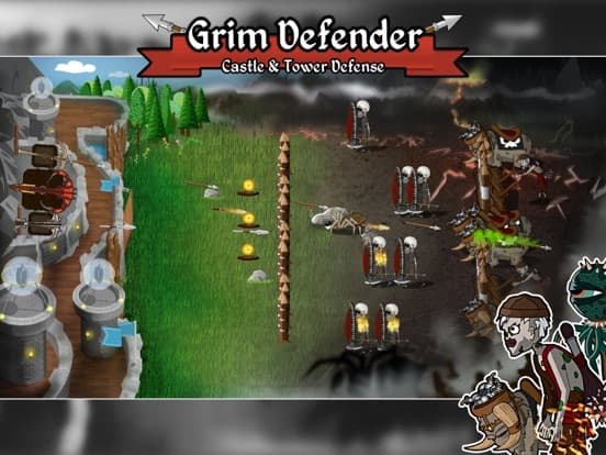 Grim Defender: Castle Defense screenshot 4