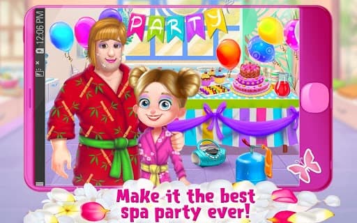 Spa Day with Daddy - Makeover Adventure for Girls screenshot 5