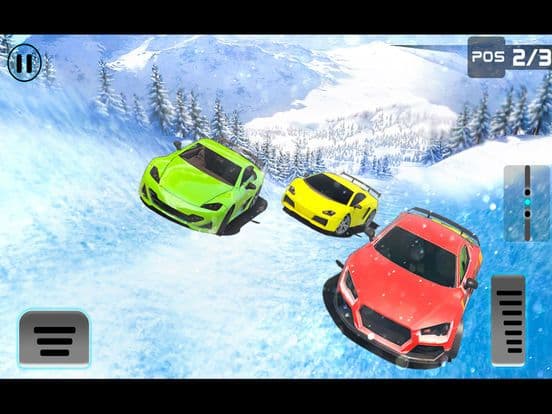 Frozen Water Slide Car driving simulator screenshot 5
