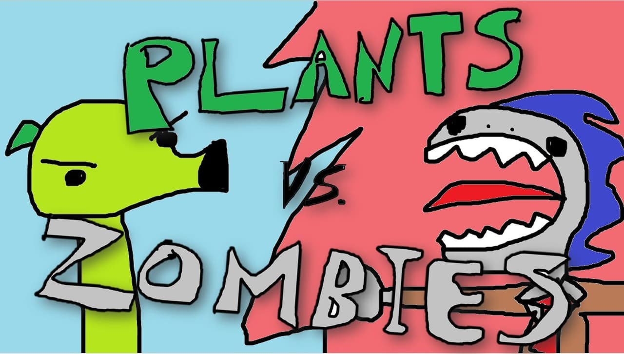Plants vs. Zombies but made in powerpoint