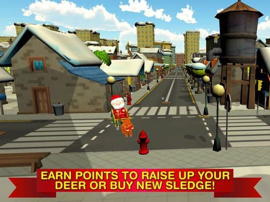 Santa Claus Christmas Snow Racing Full screenshot 4