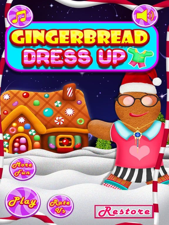 Gingerbread Man Dress Up Mania Pro - Addictive Fun Maker Games for Kids, Boys and Girls screenshot 2