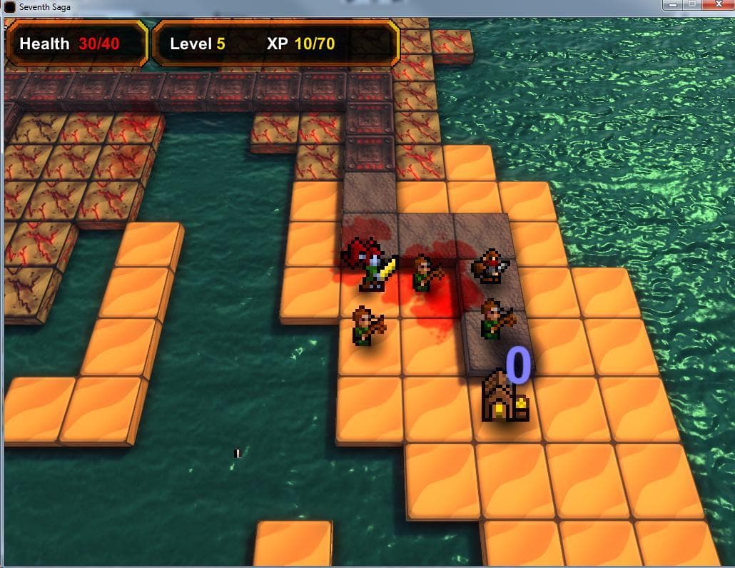 Seventh Saga (7DRL) screenshot 3