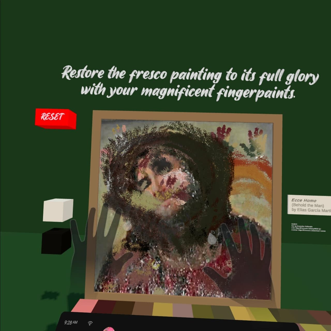 Fingerpaint Art Restoration (VR - Oculus Quest) screenshot 6
