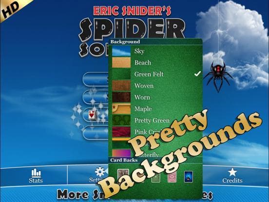 Erics Spider Solitaire HD screenshot 5