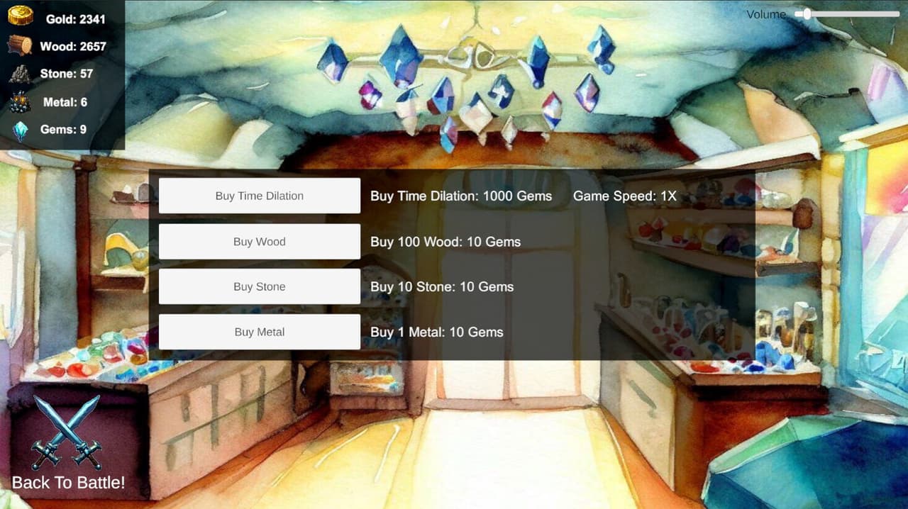 Heros and Monsters: Idle Clicker Game screenshot 3