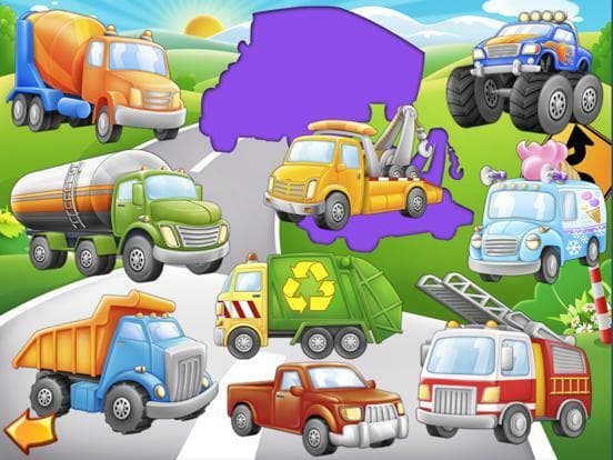 Trucks and Things That Go Puzzle Game screenshot 3