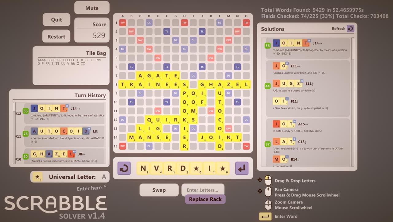 Scrabble Solver screenshot 3