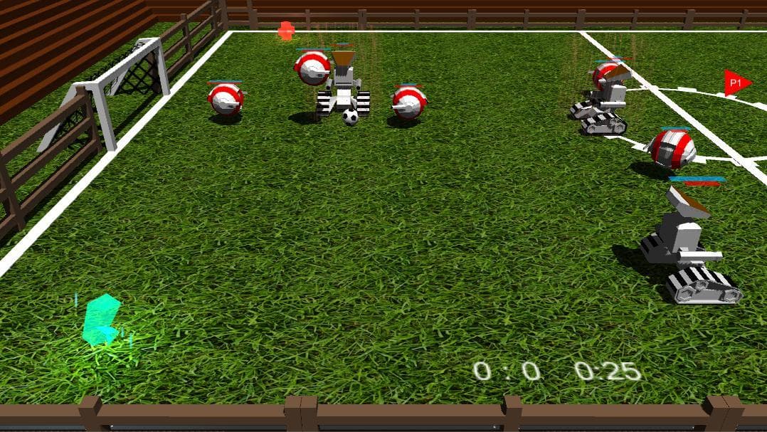Mad Football. Mechanical league. screenshot 4