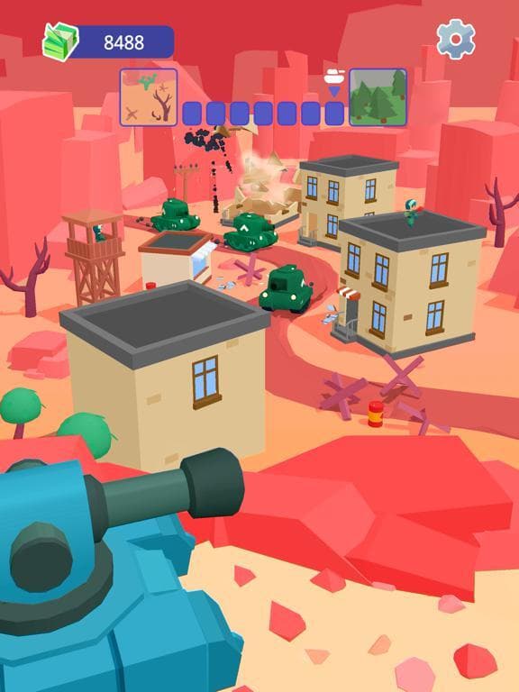 Tank Sniper: 3D Shooting Games screenshot 2