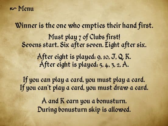 7 of Clubs screenshot 3