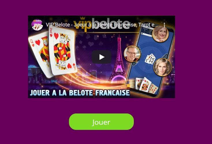 VIP Belote classique en ligne