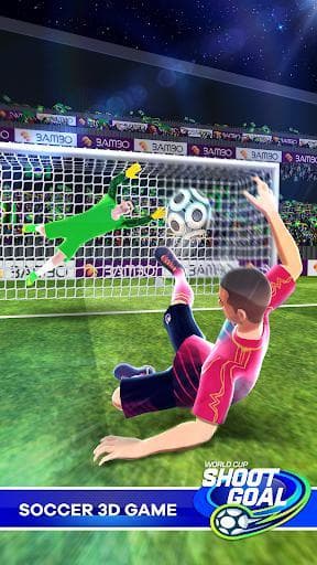 Shoot Goal: World Leagues Soccer Game screenshot 2