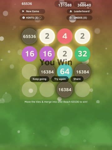 65536 - Ultimate Challenge Puzzle Game Free screenshot 5