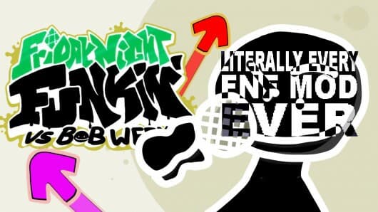 Vs. Bob - FNF ITCH.IO VERSION! But with jari in a tv...?
