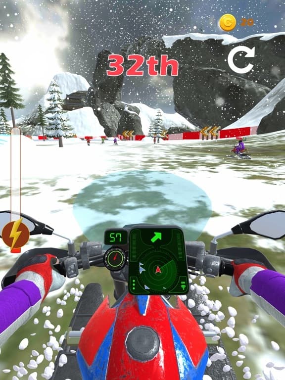 Snow Racer! screenshot 3