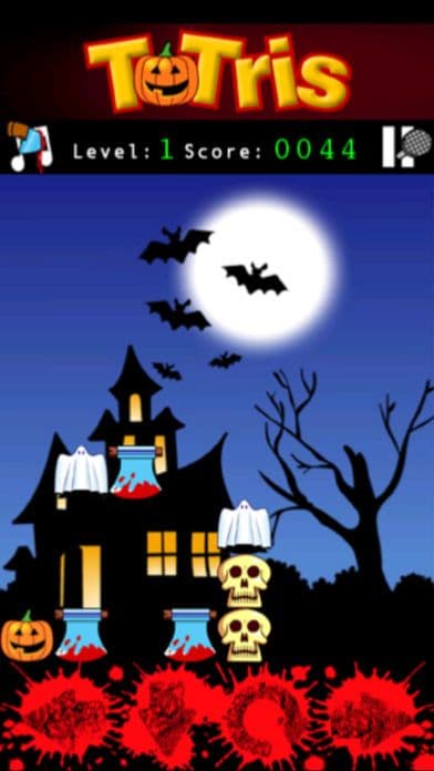 Totris - Halloween screenshot 3