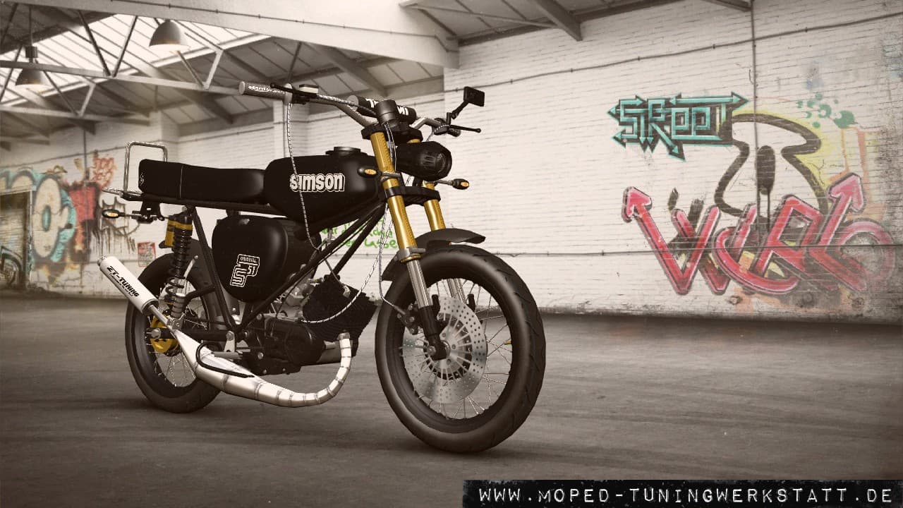 Simson Tuningwerkstatt 3D