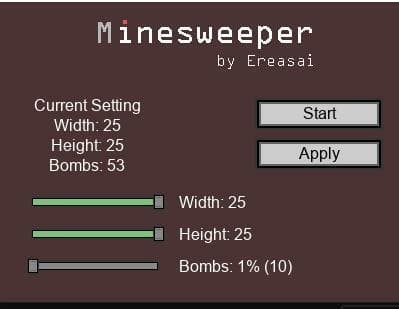 Minesweeper (Ereasai) screenshot 2