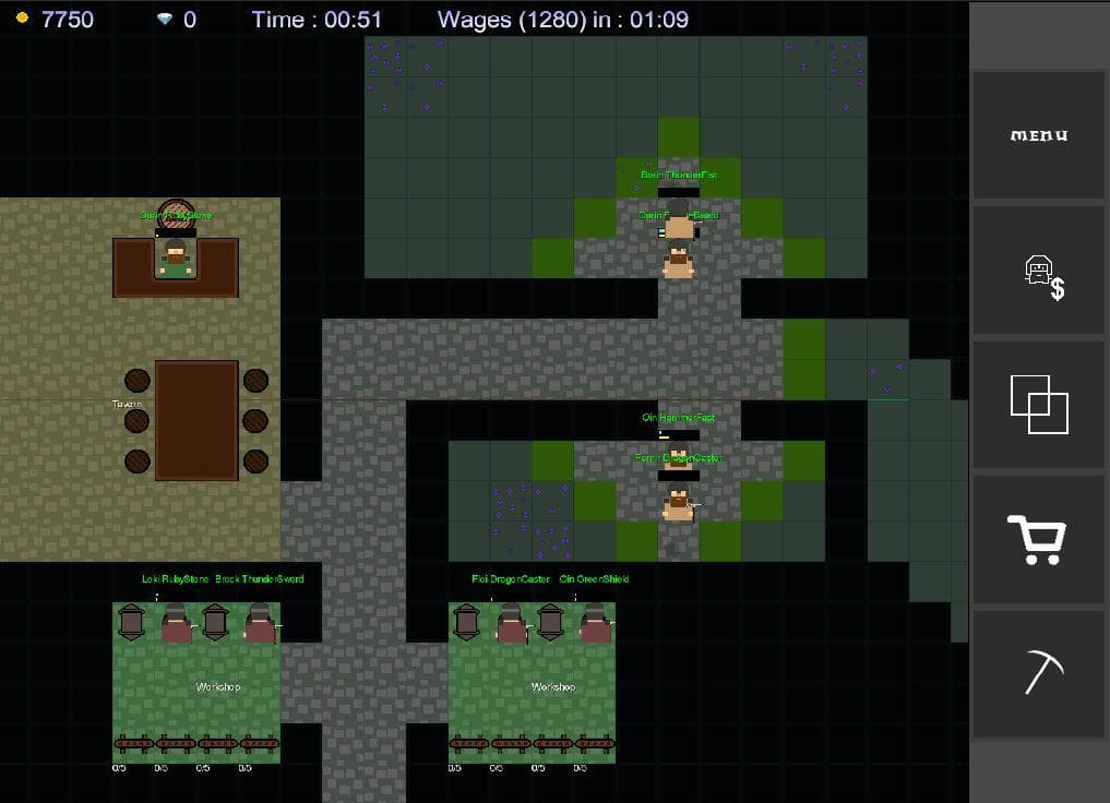 Dwarves Manager screenshot 3