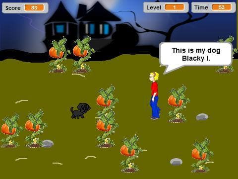 Puppy vs. Pumpkins screenshot 2