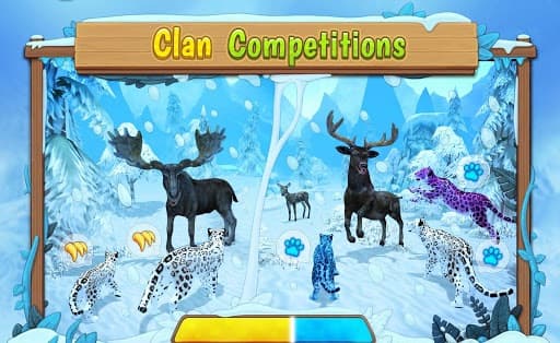 Snow Leopard Family Sim Online screenshot 6