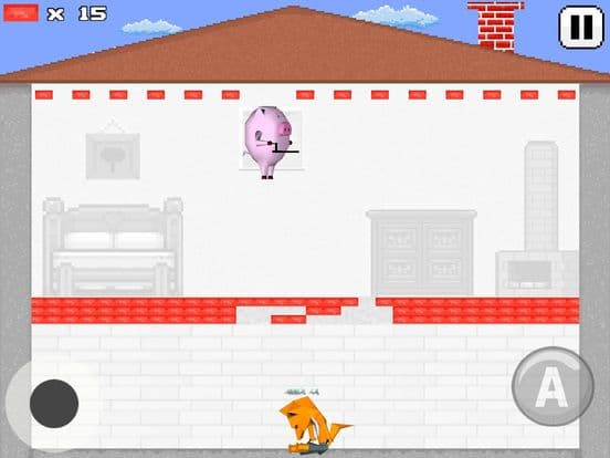 Pig Brick - the fox attack to the pigs house screenshot 3