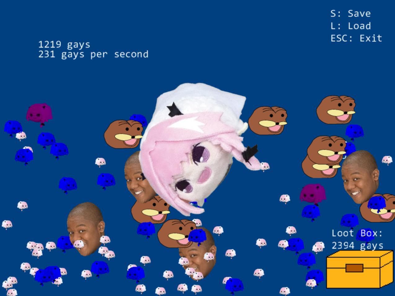 Bean Astolfo Clicker screenshot 2