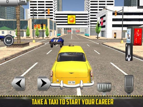 Taxi Customer: Driving SIM screenshot 2