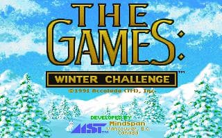 Winter Challenge (1991) screenshot 2