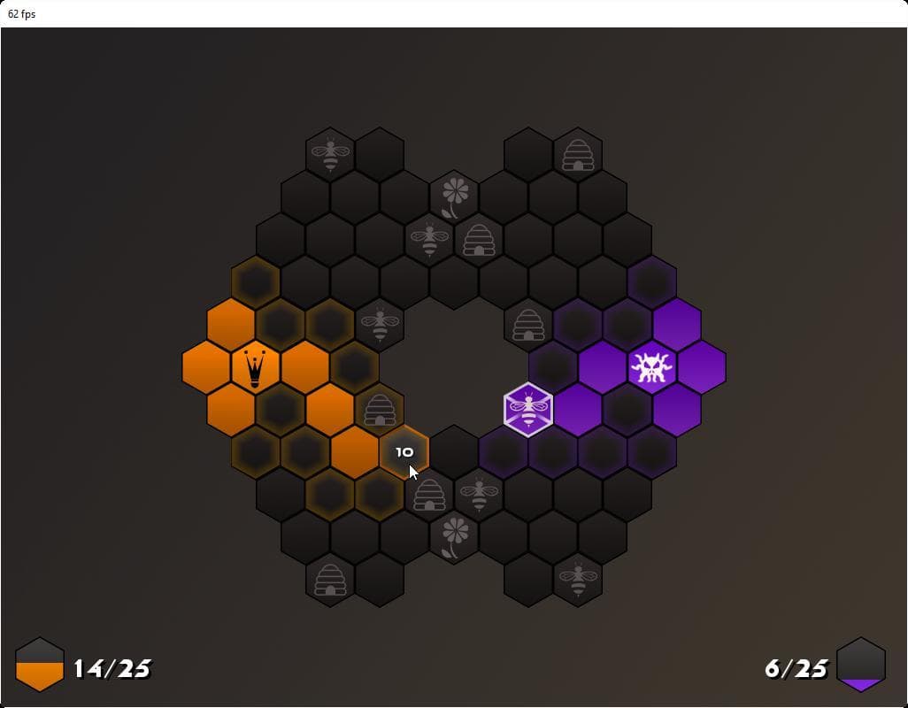 Honeycomb Clash screenshot 3
