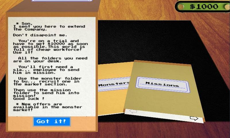 Rent-a-Monster (LD33) screenshot 2