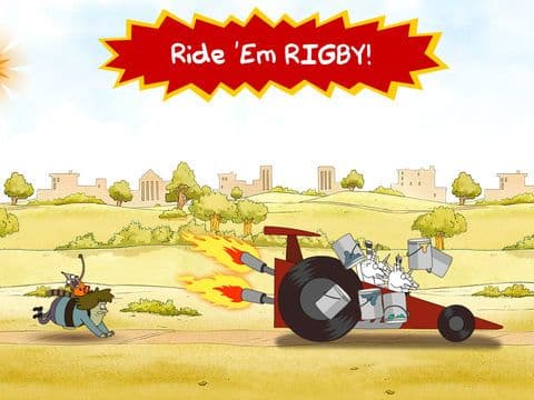 Just a Regular Arcade – A Sweet Suite of Regular Show Games With Mordecai and Rigby screenshot 3