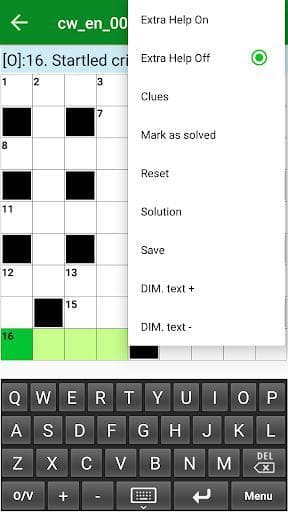 Crosswords Puzzles App for Android screenshot 5