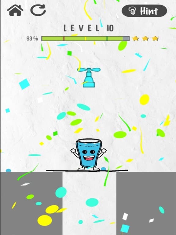 Happy water glass draw game screenshot 4