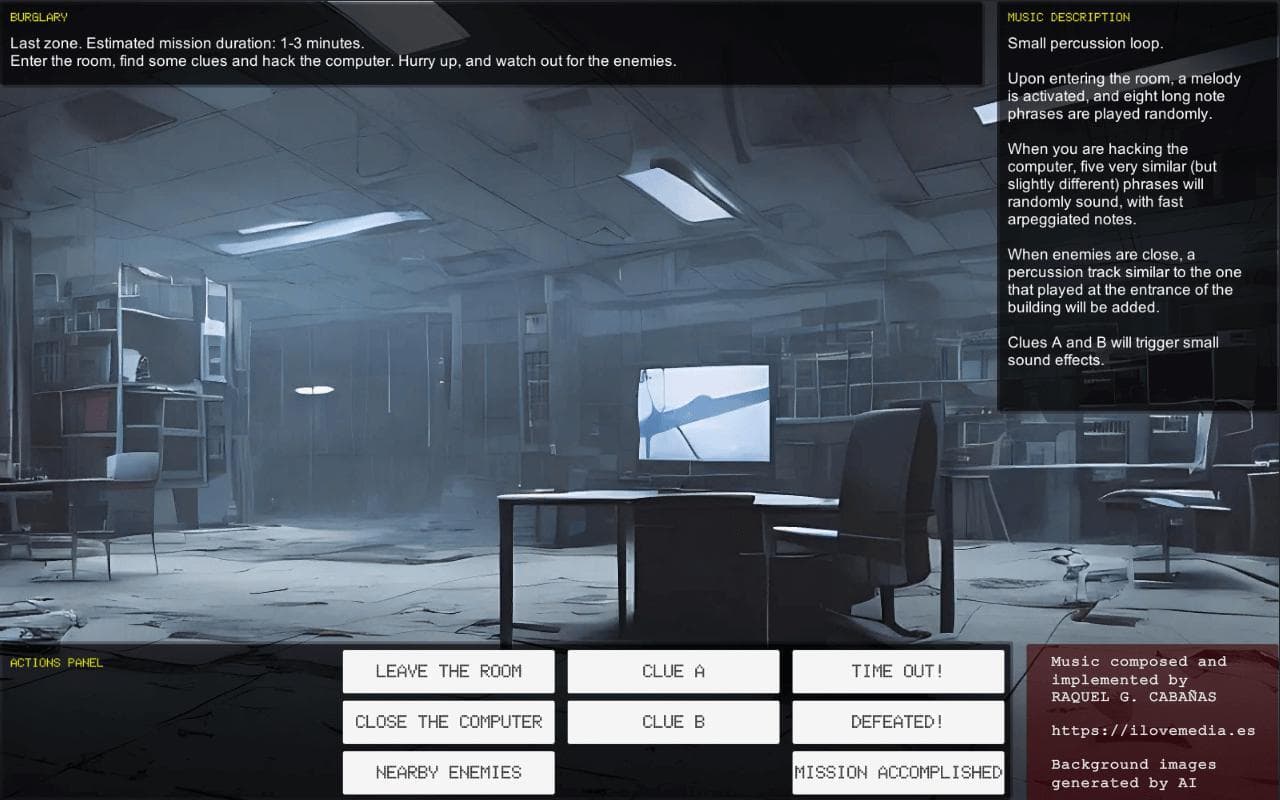 Cyberpunk - Adaptive Music Demo
