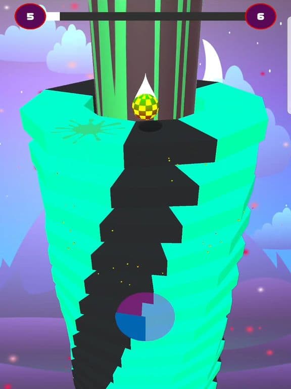 Twist Stack: Music Ball Hit