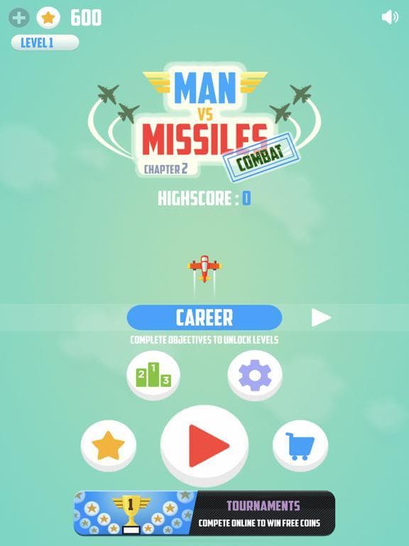 Man Vs. Missiles: Combat screenshot 2