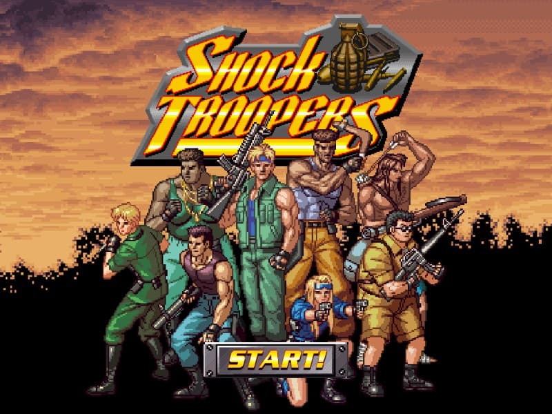 SHOCK TROOPERS screenshot 2