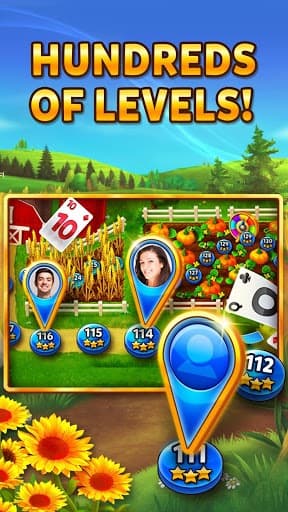 Solitaire - Grand Harvest - Tripeaks screenshot 3