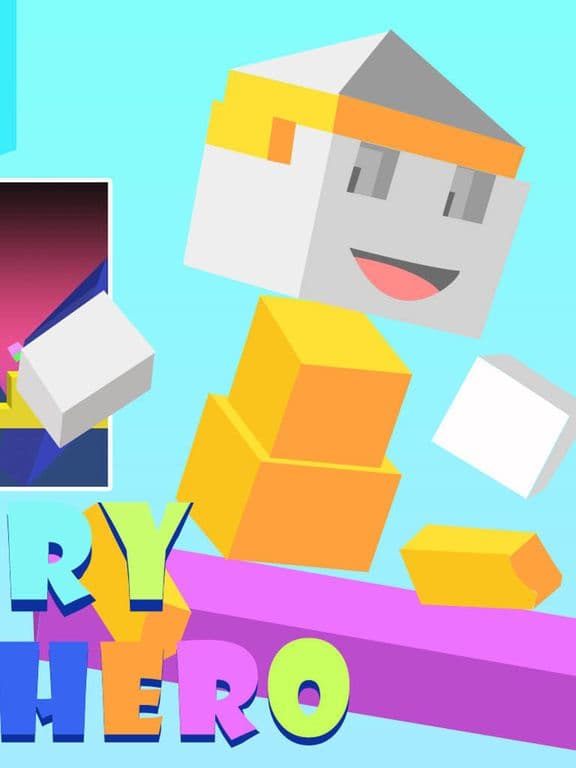 Geometry Hero Run - Free Chameleon Dash Games 2