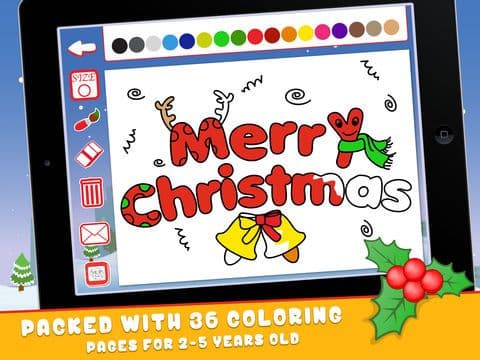 Christmas Coloring Book for Kids Free screenshot 3