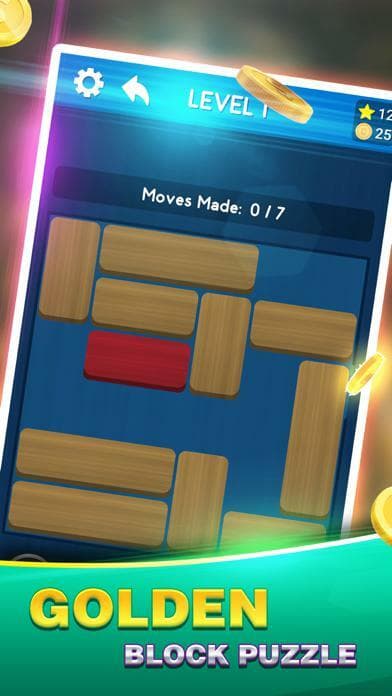 Golden Block Escape screenshot 2