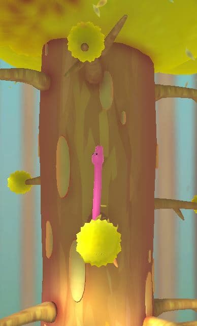 the snake that wanted to climb a tree
