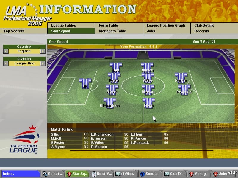 LMA Professional Manager 2005 screenshot 3