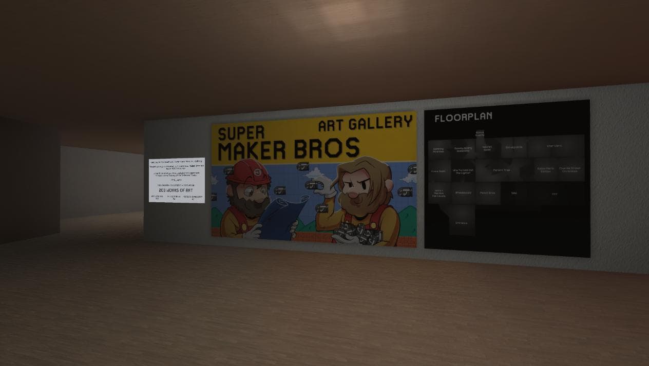 Super Maker Bros. Art Gallery screenshot 2
